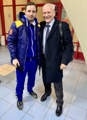 Сергей Майоров посетил заключительный матч