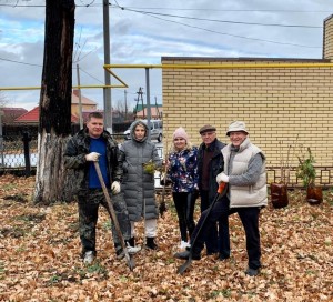 Из Белоруссии в Белоус: депутат от Партии Роста вместе с жителями поселка высадила аллею каштанов